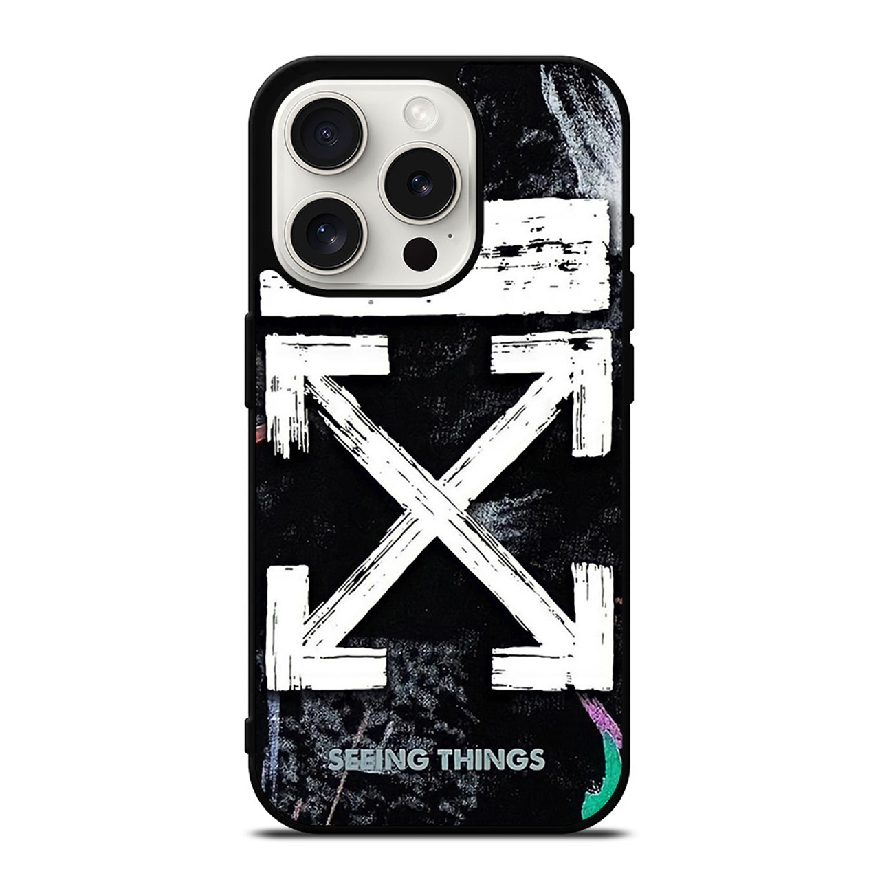 OFF WHITE LOGO 2 iPhone 15 Pro Case